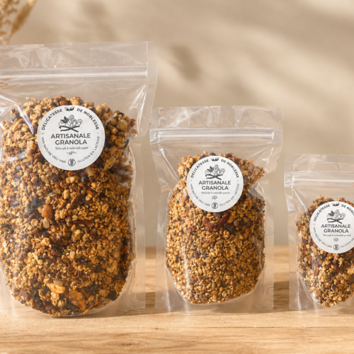 Artisanal Gluten-Free Granola with Nuts & Seeds